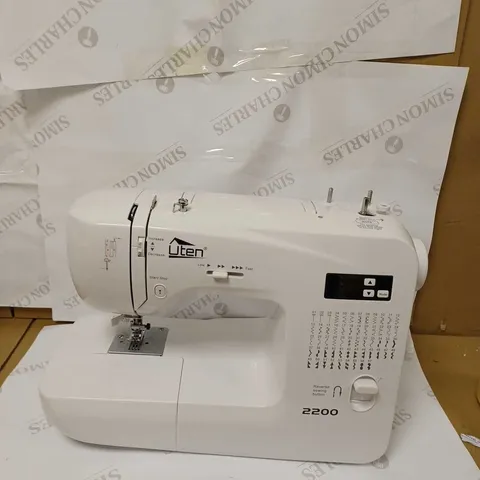 UTEN COMPUTERISED DIGITAL SEWING MACHINE EMBROIDERY QUILTING FUNCTION MACHINE