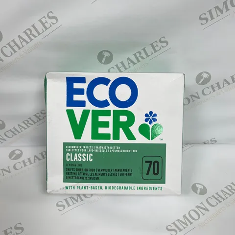 ECOVER 70 CLASSIC LEMON&LIME DISHWASHER TABLETS 