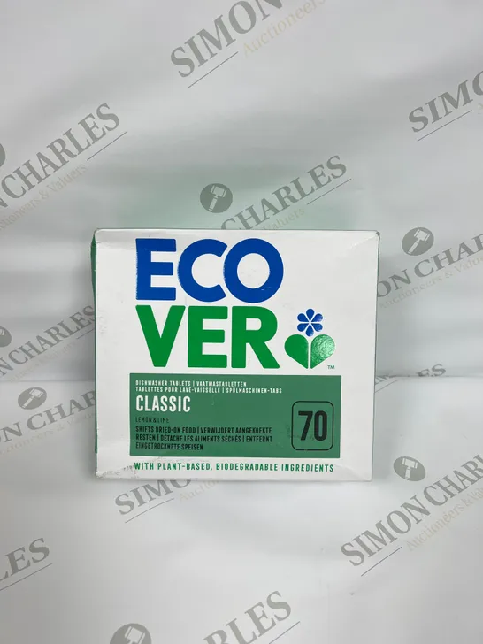 ECOVER 70 CLASSIC LEMON&LIME DISHWASHER TABLETS 