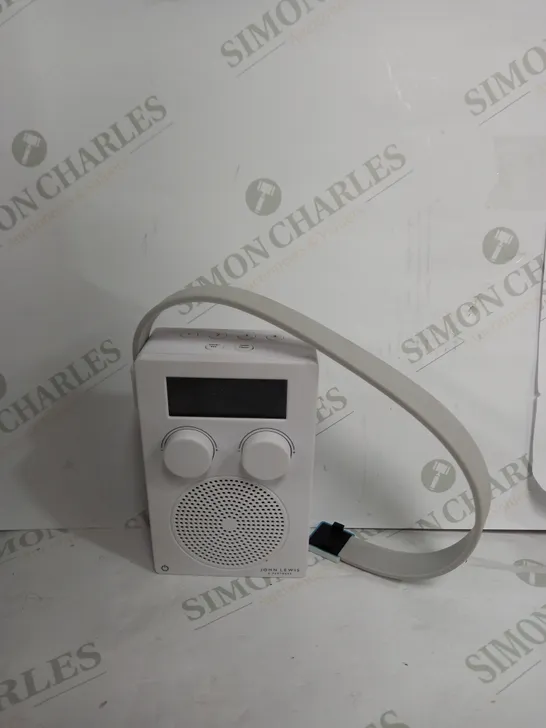 JOHN LEWIS DAB+/FM SHOWER RADIO