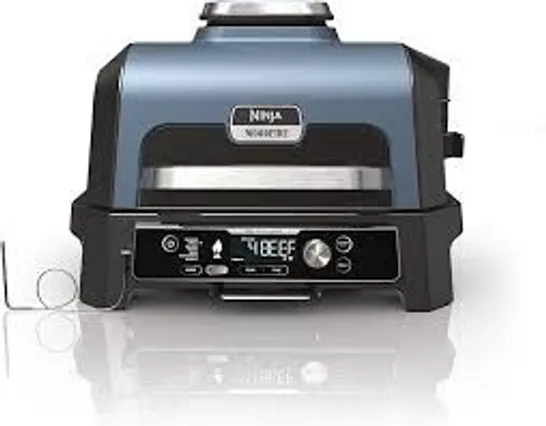 BOXED NINJA WOODFIRE PRO CONNECT XL ELECTRIC BBQ GRILL & SMOKER OG901UK RRP £449