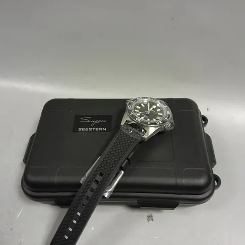 SEESTERN SUGESS BLACK DIAL WATCH 