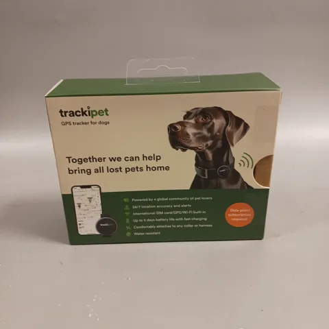 BOXED SEALED TRACKIPET GPS TRACKER FOR DOGS 