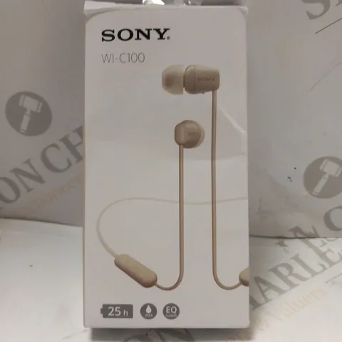 BOXED SONY WI-C100 EARPHONES