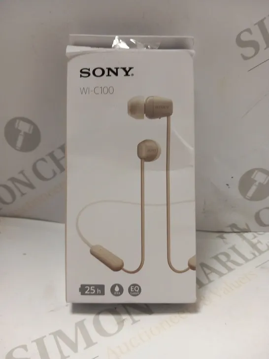 BOXED SONY WI-C100 EARPHONES