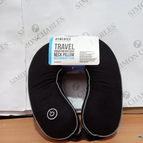 MEMORY FOAM NECK PILLOW & VIBRATION MASSAGER