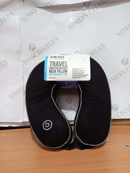 MEMORY FOAM NECK PILLOW & VIBRATION MASSAGER