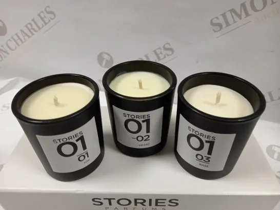 STORIES PARUMS NO.1 CANDLE SET 