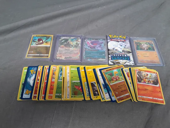 LARGE ASSORTMENT OF COLLECTIBLE POKEMON TRADING CARDS