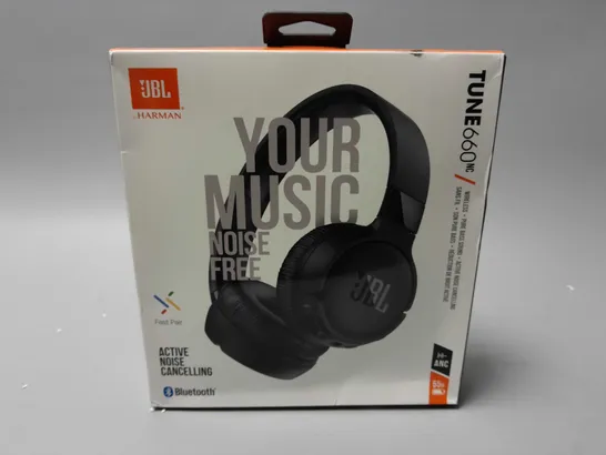 BOXED AND SEALED JBL TUNE 660NC ACTIVE NOISE CANCELLING HEADPHONES