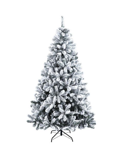 BOXED 7FT FLOCKED EMPEROR CHRISTMAS TREE RRP &pound;124.99
