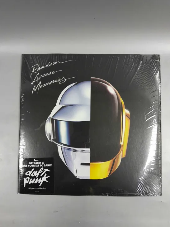 SEALED DAFT PUNK RANDOM ACCESS MEMORIES 180 GRAM DOUBLE VINYL 