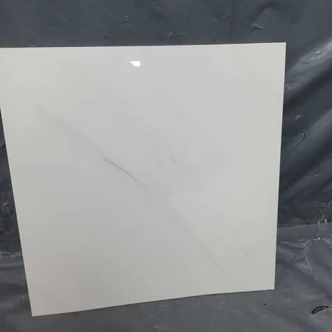 APPROXIMATELY 100 DECOR WALL TILES IN WHITE