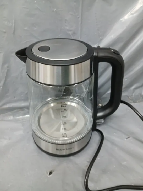 BASICS 1.7L CLEAR KETTLE