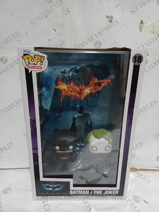 POP! MOVIE POSTERS BATMAN/ THE JOKER VINYL FIGURES