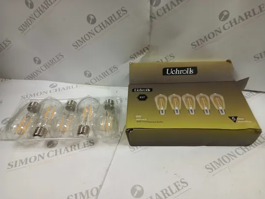 BOXED UCHROLLS E27 WARM WHITE 5 PACK OF INCANDESCENT BULBS 