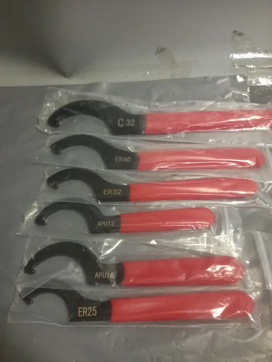 SET OF 6 SHOCK WRENCHES 