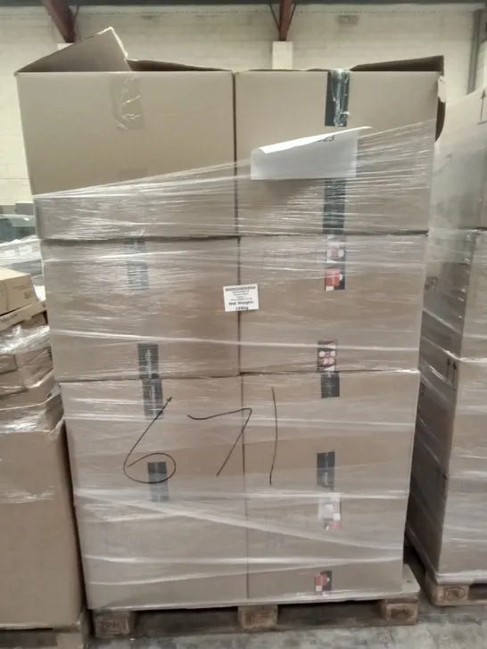 PALLET OF 8 BOXES CONTAINING ASSORTED FACE MASKS