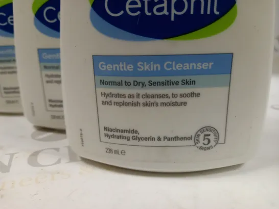 CETAPHIL GENTLE SKIN CLEANSER 236ml X3