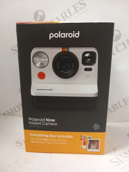 BOXED POLAROID NOW INSTANT CAMERA GENERATION 2