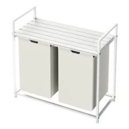 BOXED NEO SINGLE TIER LAUNDRY UNIT- WHITE