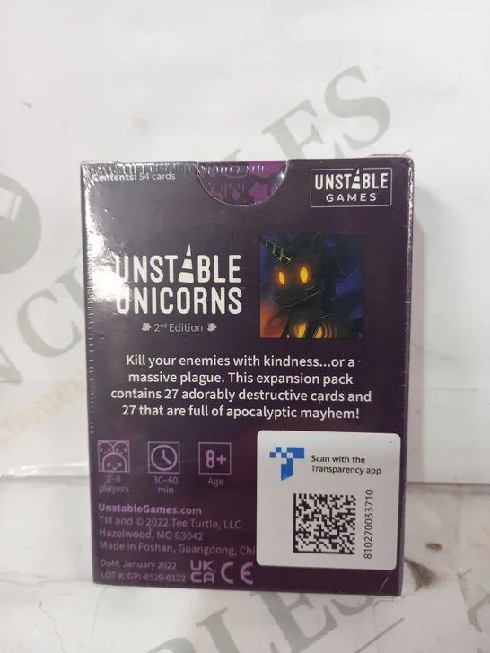 UNSTABLE UNICORNS RAINBOW APOCALYPSE EXPANSION PACK