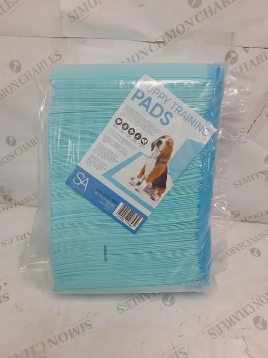 PUPPY TRAINING PADS IN BLUE