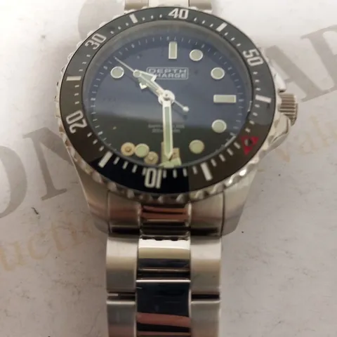 DEPTH CHARGE AUTOMATIC DB106611 SAPPHIRE GLASS WRIST WATCH