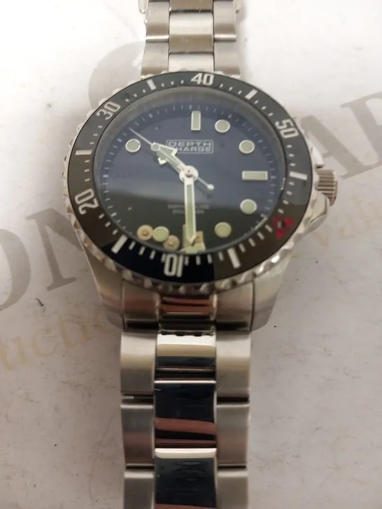 DEPTH CHARGE AUTOMATIC DB106611 SAPPHIRE GLASS WRIST WATCH