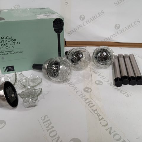 BOXED JOHN LEWIS CRACKLE OUTDOOR STAKE LIGHTS