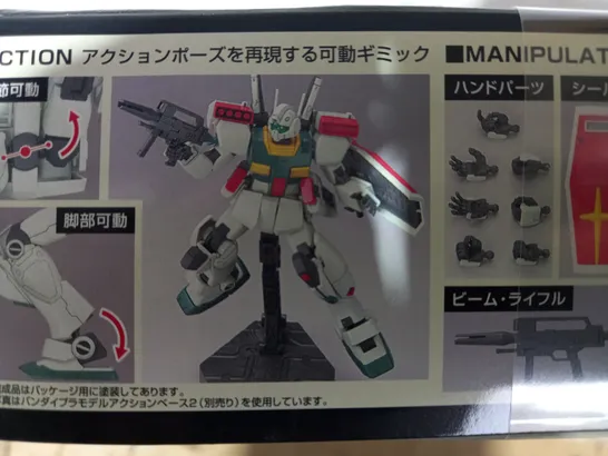 HG UNIVERSAL CENTURY RGM-86R GM III GUNDAM MOBILE SUIT MODEL KIT