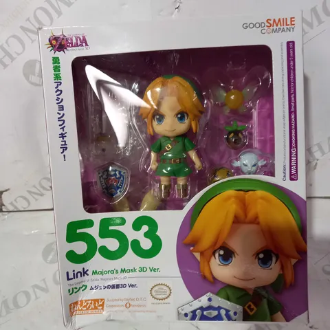 GOOD SMILE NINTENDO - THE LEGEND OF ZELDA MAJORA'S MASK 3D 553 LINK FIGURE