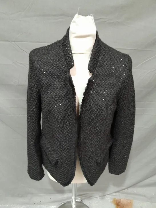 HELENE BERMAN LONDON BLACK JACKET - SIZE 10