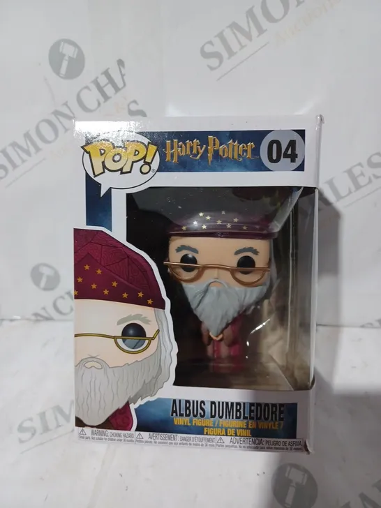 BOXED FUNKO POP HARRY POTTER 04 - ALBUS DUMBLEDOORE COLLECTIBLE VINYL FIGURE