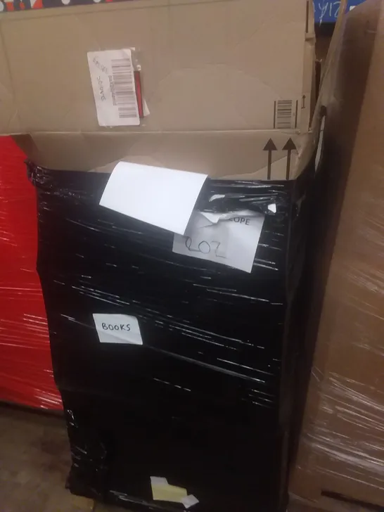 PALLET OF ASSORTED BOOKS INCLUDING PLANNERS, COLOURING BOOKS