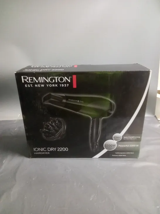 REMINGTON ICONIC DRY 2200 HAIR DRYER 