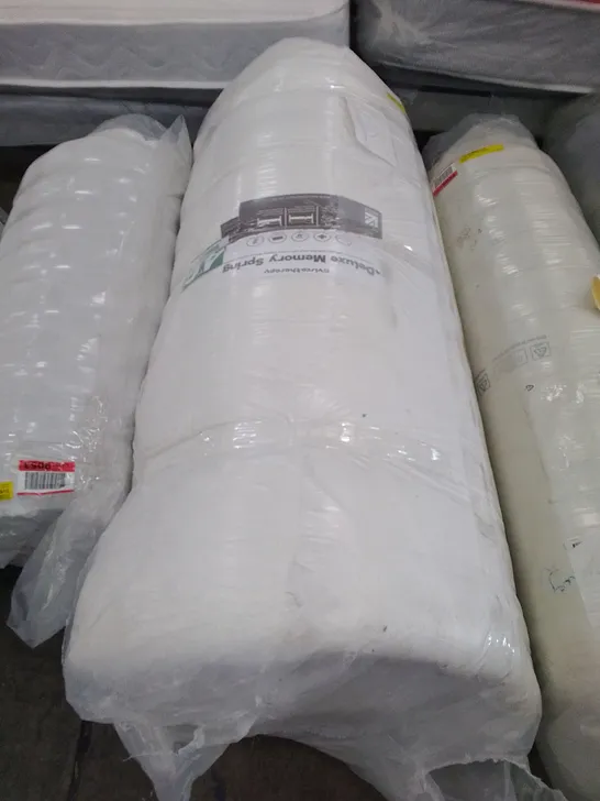 BAGGED ROLLED OPEN COIL 4'6 DOUBLE MATTRESS 