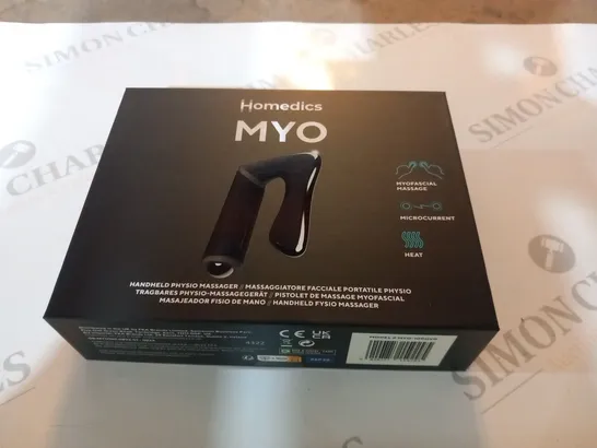 BOXED HOMEDICS MYO HANDHELD PHYSIO MASSAGER 