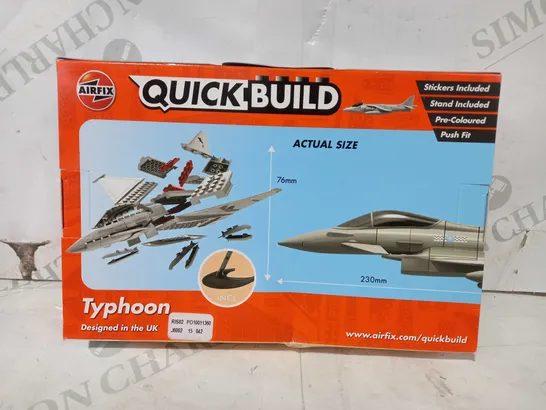 AIRFIX QUICK BUILD TYPHOON