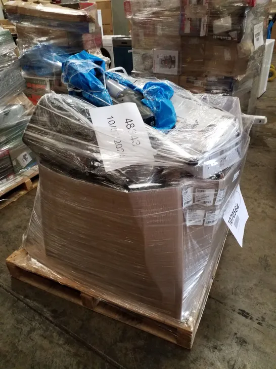 PALLET OF APPROXIMATELY 23 UNPROCESSED RAW RETURN HOUSEHOLD AND ELECTRICAL GOODS TO INCLUDE;