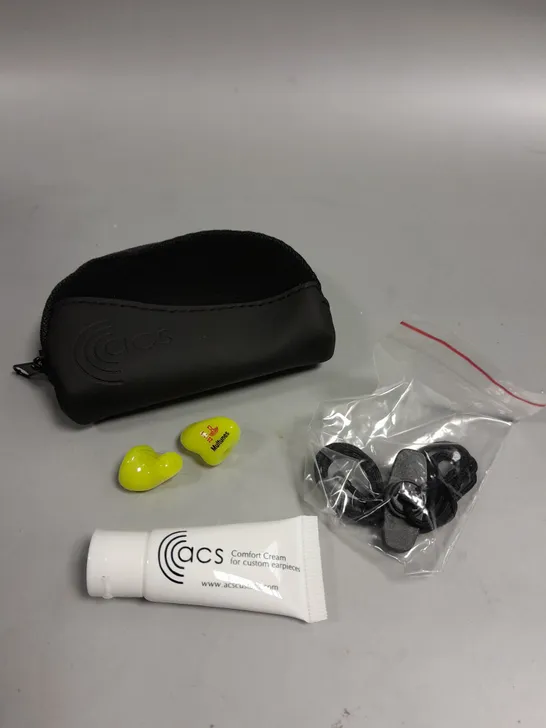 BOXED ACS PRO CUSTOM REUSABLE HEARING PROTECTORS 