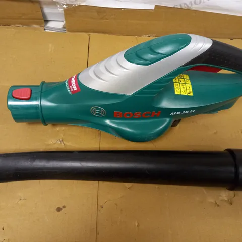 BOSCH CORDLESS LEAF BLOWER