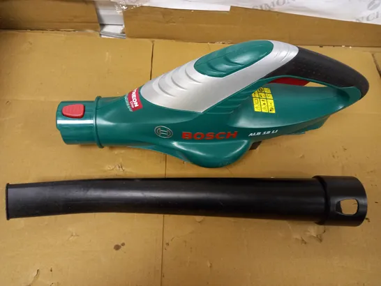 BOSCH CORDLESS LEAF BLOWER