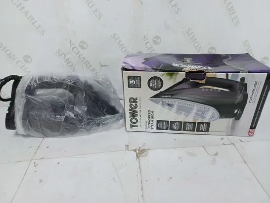 BOXED TOWER 2600W ULTRASPEED STEAM IRON