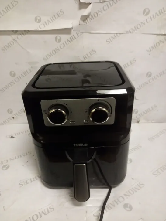 TOWER T17090 VORTX MANUAL AIR FRYER 5L BLACK