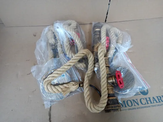 APPROXIMATELY 4 WATER PIPE ROPE LIGHT 