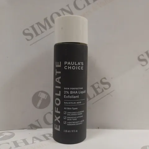 PAULA'S CHOICE SKIN PERFECTING 2% BHA LIQUID EXFOLIANT 118ML