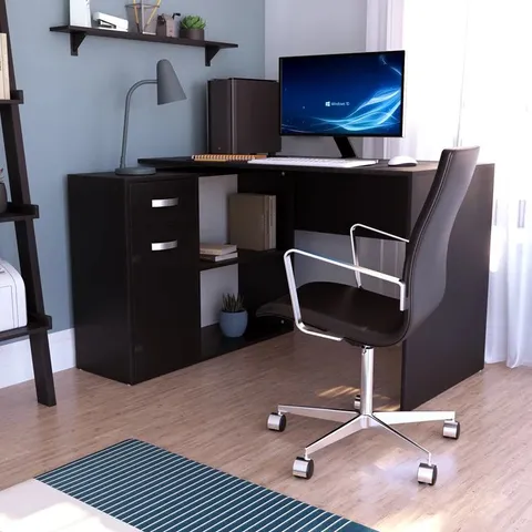 MUSKOKA LONGTON L SHAPED COMPUTER DESK