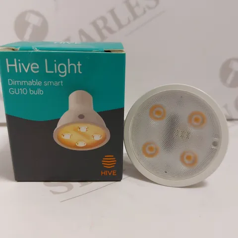 BOXED HIVE LIGHT DIMMABLE SMART GU10 BULB