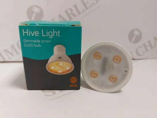 BOXED HIVE LIGHT DIMMABLE SMART GU10 BULB